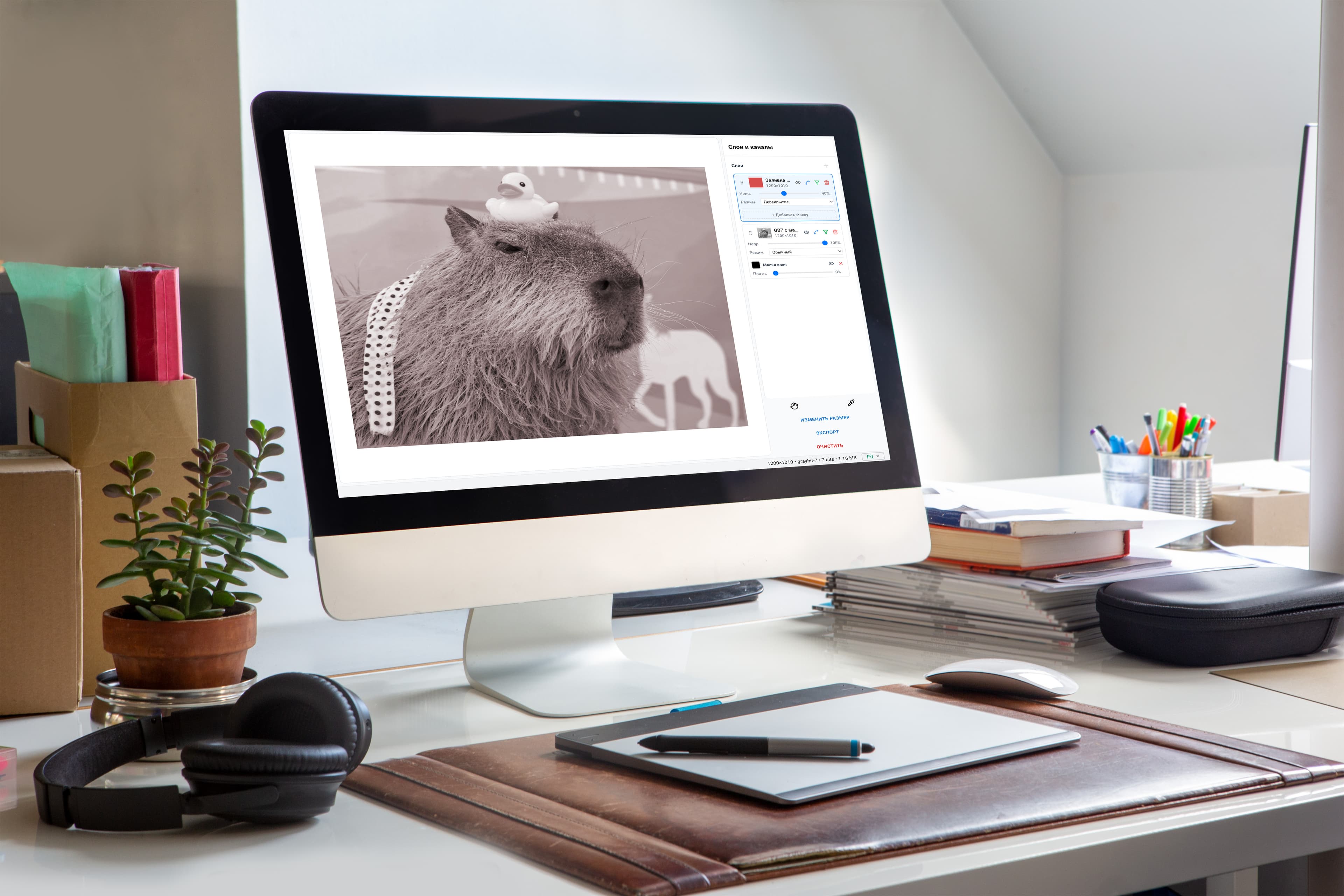 Скриншот проекта Web Image Editor